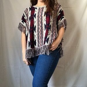 Southwestern Poncho